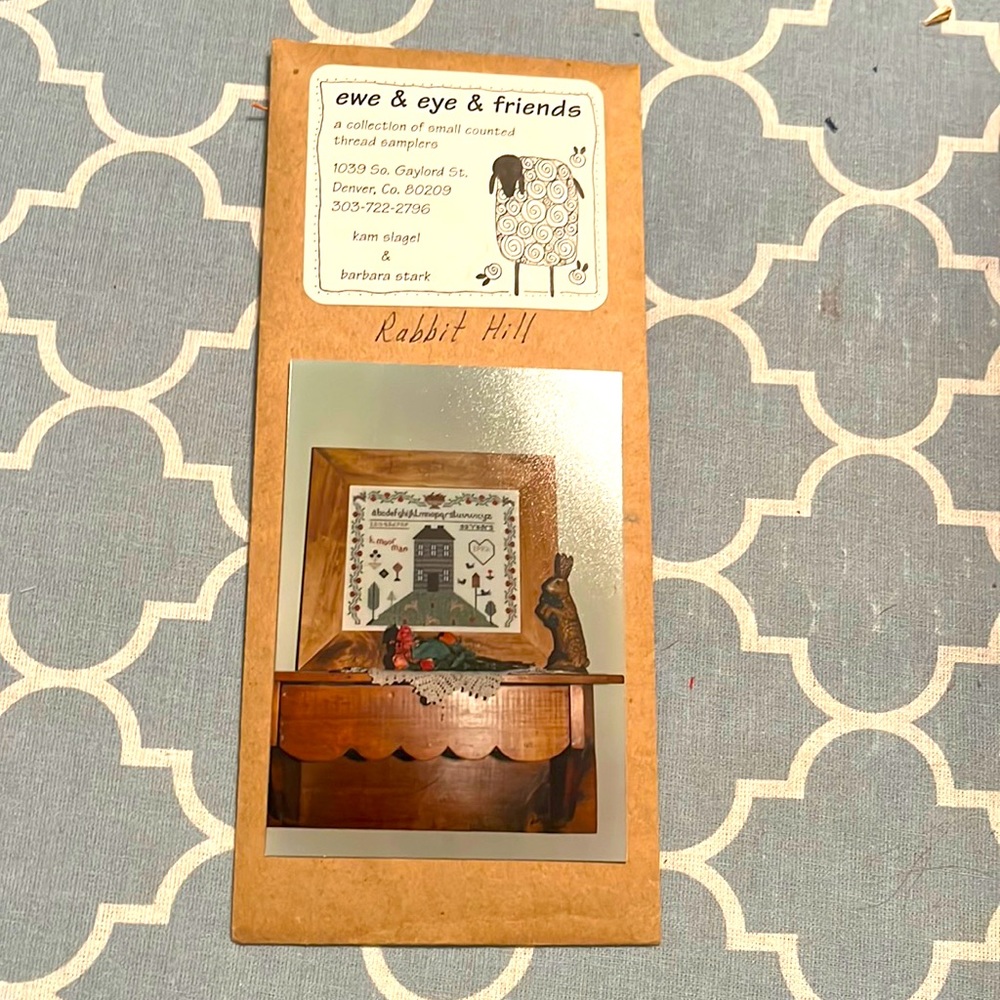 New, Never Been Opened, Cross Stich Sewing Pattern for a Old Fashioned School